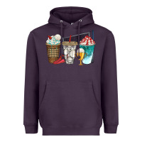 Plum western volleyball coffee cups bbs Heavyweight Hoodie - BundleAndBundleShop