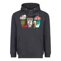 Smoke western volleyball coffee cups bbs Heavyweight Hoodie - BundleAndBundleShop