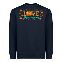 Navy love thanksgiving Heavyweight Sweatshirt - JahusDesignShop