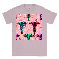 Lilac Medicine Seamless Pattern Classic Tee - BundleAndBundleShop