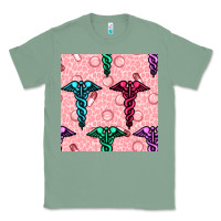 Sage Medicine Seamless Pattern Classic Tee - BundleAndBundleShop