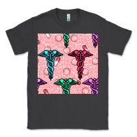 Smoke Medicine Seamless Pattern Classic Tee - BundleAndBundleShop