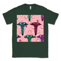 Sports Green Medicine Seamless Pattern Classic Tee - BundleAndBundleShop