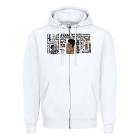 Black Woman Confident Zipper Hoodie | Teevron