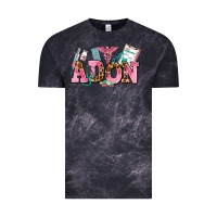 Cloud Black adon nurse Vintage Tee - AdoDesignShop