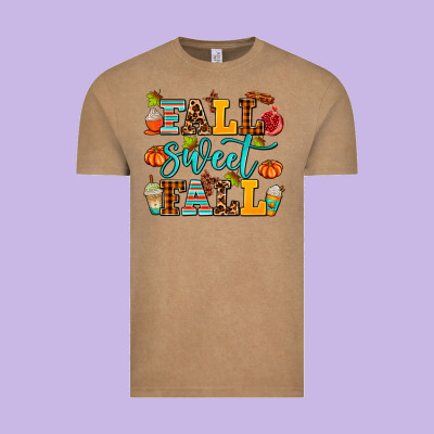 Fall Sweet Fall Vintage Tee Designed By Adodesignshop