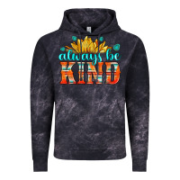 Cloud Black always be kind Vintage Hoodie - HRA Design Shop