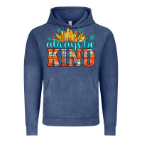 Vintage Denim always be kind Vintage Hoodie - HRA Design Shop