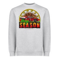 Heather Grey racing season Heavyweight Sweatshirt - AdoDesignShop