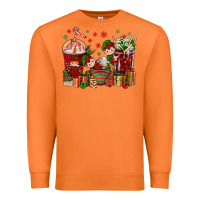 Carrot Elf Coffee Cups Christmas Premium Sweatshirt - BundleAndBundleShop