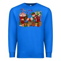 True Royal Elf Coffee Cups Christmas Premium Sweatshirt - BundleAndBundleShop