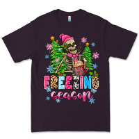 Plum freezing season skeleton Premium Tee - Zillion Design Studio