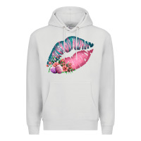 Dove Grey Eared Turquoise Pink Easter Lips Premium Hoodie - Bettercallsaul
