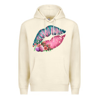 Sandshell Eared Turquoise Pink Easter Lips Premium Hoodie - Bettercallsaul
