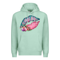 Seafoam Eared Turquoise Pink Easter Lips Premium Hoodie - Bettercallsaul