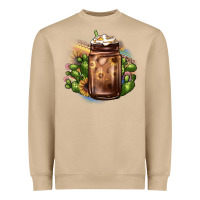 Mushroom sunflower coffee cup cactus Heavyweight Sweatshirt - JahusDesignShop