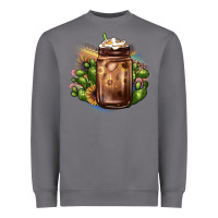 Storm sunflower coffee cup cactus Heavyweight Sweatshirt - JahusDesignShop