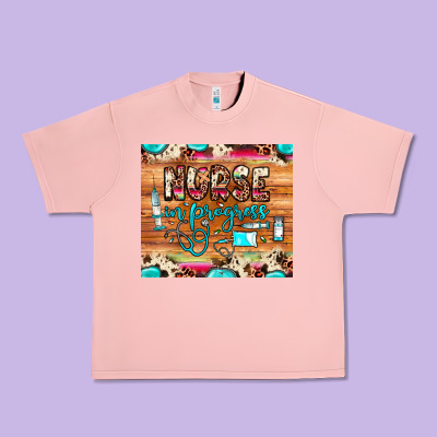 Nurse In Progress Urban Heavy Tee Designed By Jahusdesignshop