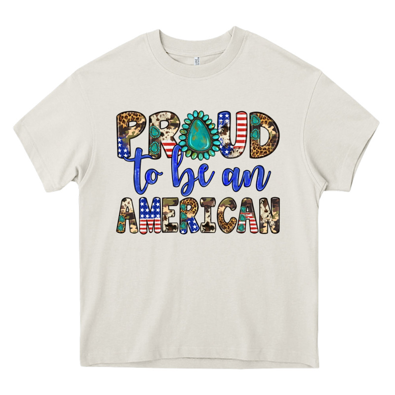 Proud To Be An American Heavy Core Tee by Artiststas | Teevron