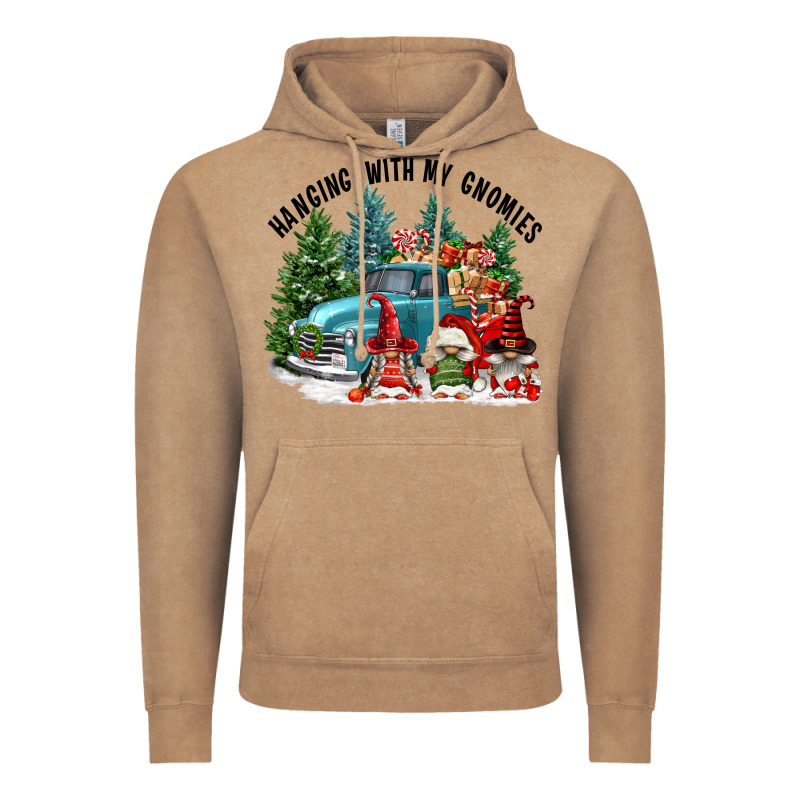 Hanging With My Gnomies Vintage Hoodie by FaDigitalArtStudio | Teevron