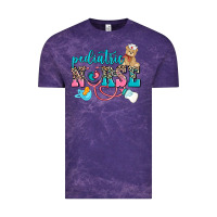 Cloud Purple pediatric nurse Vintage Tee - AdoDesignShop