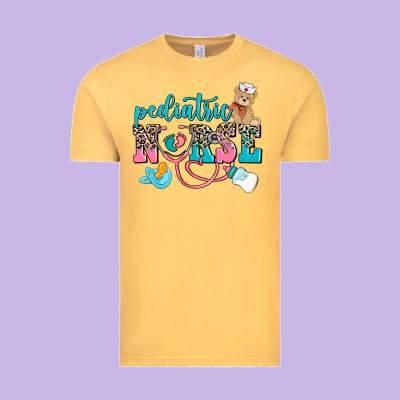 Pediatric Nurse Vintage Tee Designed By Adodesignshop