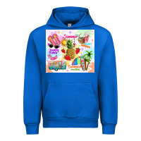 Cobalt summer beach Urban Hoodie - TumblerDesignByShophia