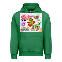 Emerald summer beach Urban Hoodie - TumblerDesignByShophia