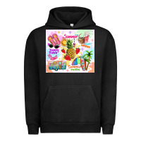 Pigment Black summer beach Urban Hoodie - TumblerDesignByShophia