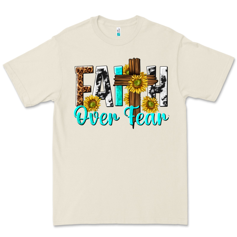 Faith Over Fear Premium Tee by texasbilliewilder | Teevron