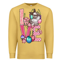 Antique Gold Love Easter Premium Sweatshirt - BundleAndBundleShop