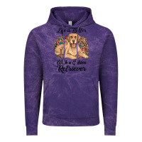 Cloud Purple life is better with a golden retriever Vintage Hoodie - JahusDesignShop