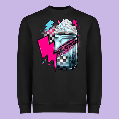 Racing Coffee Heavyweight Sweatshirt Designed By Jahusdesignshop