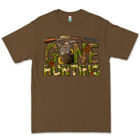 Cacao gone hunting western Premium Tee - texasbilliewilder