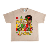 French Oak pretty black and educated teacher Urban Heavy Tee - Artiststas