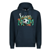 Navy Soccer Mom Premium Hoodie - Bettercallsaul