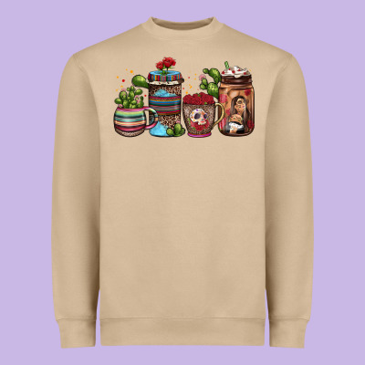 Mexican Coffee Heavyweight Sweatshirt Designed By Jahusdesignshop