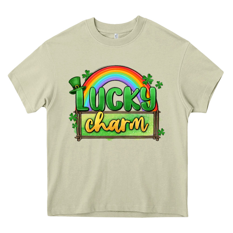 Lucky Charm Heavy Core Tee by MaliasSmallBusiness | Teevron