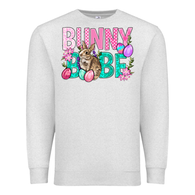 Bunny Babe Easter Premium Sweatshirt by BundleAndBundleShop | Teevron