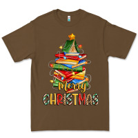 Cacao book christmas tree merry christmas Premium Tee - Zillion Design Studio