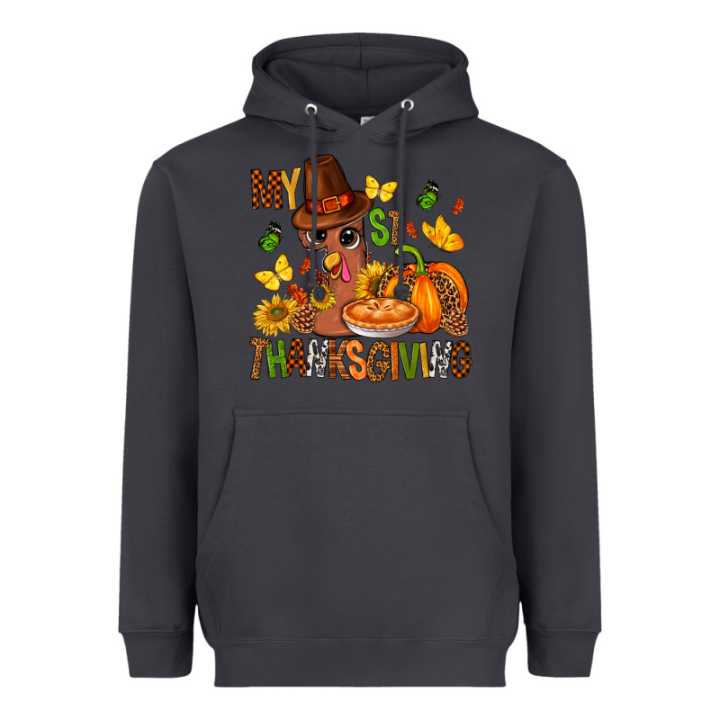 My First Thanksgiving Bbs Heavyweight Hoodie by BundleAndBundleShop | Teevron