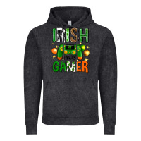 Vintage Black irish i was gamer st. patricks day Vintage Hoodie - Neo Western