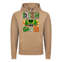 Vintage Coffee irish i was gamer st. patricks day Vintage Hoodie - Neo Western