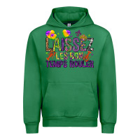 Emerald Loissez les bon temps rouler with balloon Urban Hoodie - HowdyJamesFarm