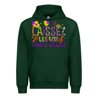 Forest Green Loissez les bon temps rouler with balloon Urban Hoodie - HowdyJamesFarm