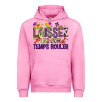 Fuchsia Pink Loissez les bon temps rouler with balloon Urban Hoodie - HowdyJamesFarm
