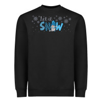 Black winter let it snow Heavyweight Sweatshirt - JahusDesignShop