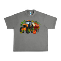 Tornado fall tractor with pumpkin Urban Heavy Tee - AdoDesignShop