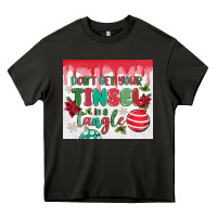 Asphalt don't get your tinsel in a tangle Heavy Core Tee - MaliasSmallBusiness