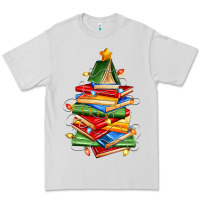 Dove Grey book christmas tree Premium Tee - Zillion Design Studio